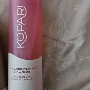 Kopari Pink and White Vitamin C Shower Oil